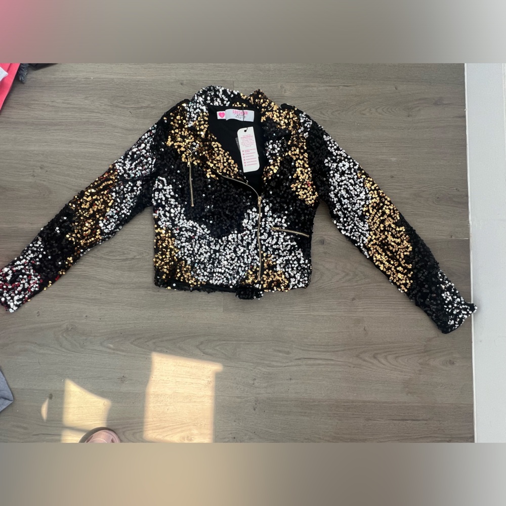 Southern Fried Chics Uptown Girl Moto Jacket